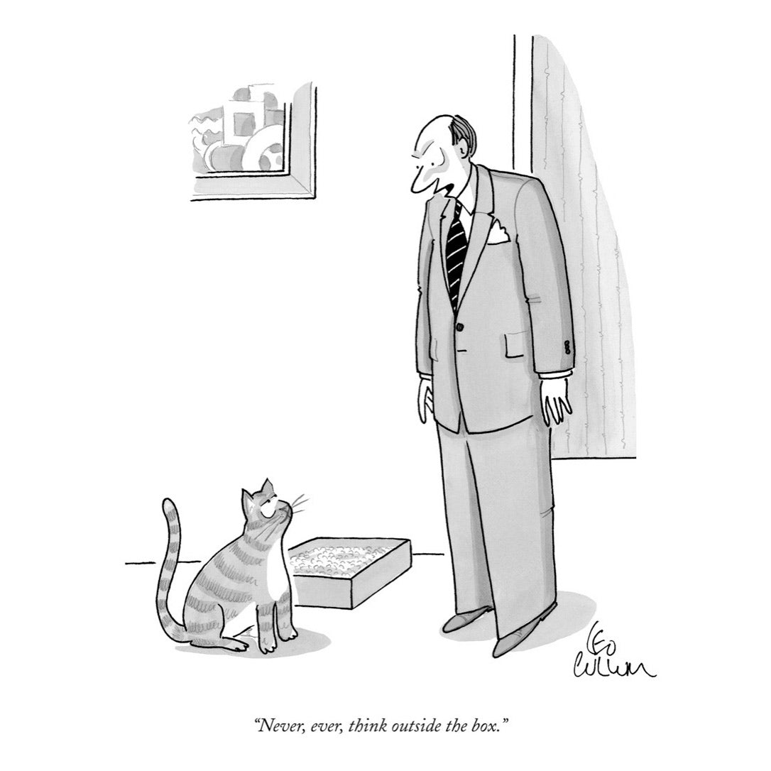 Mok The New Yorker 'Outside the Box'│New York Puzzle Company