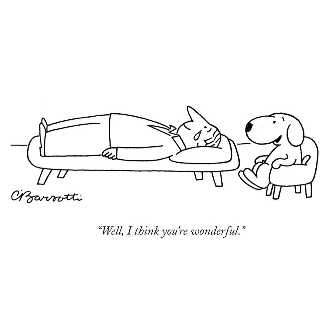 Mok The New Yorker 'You're Wonderful'│New York Puzzle Company│art. NMGNY1724│cartoon