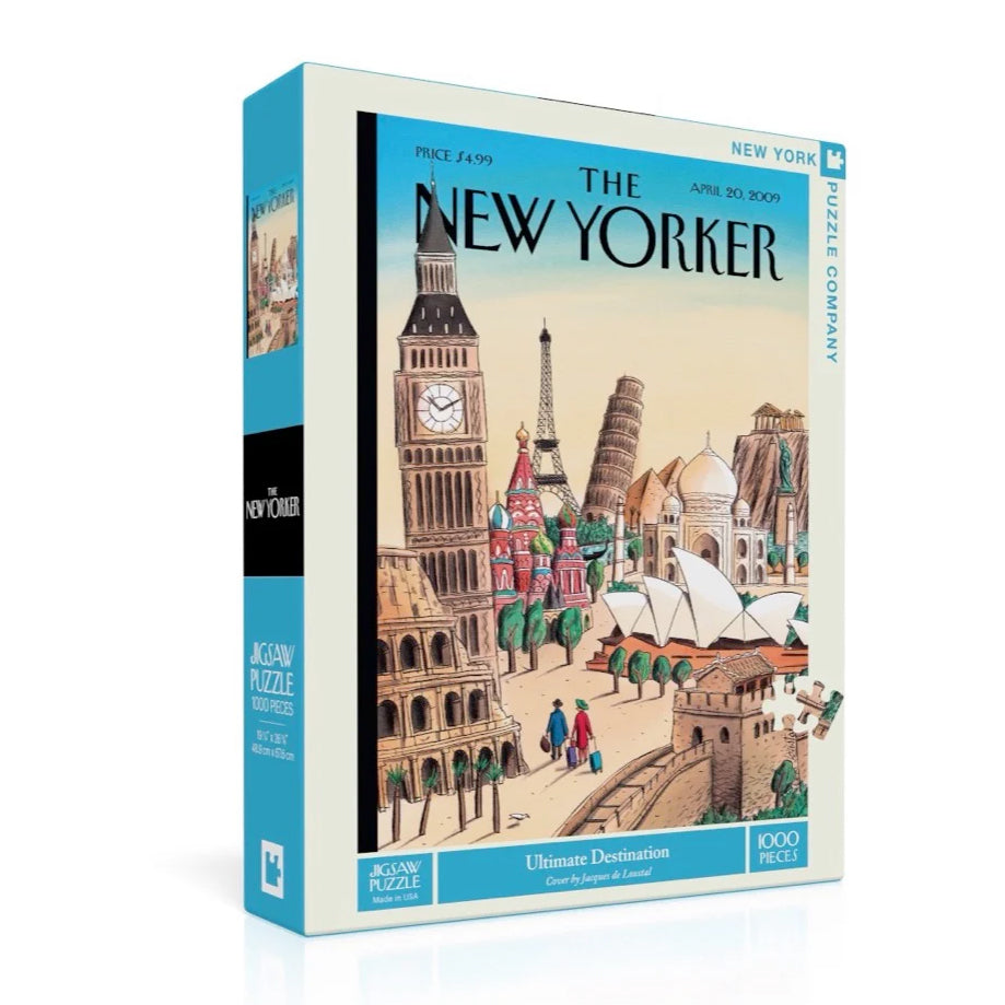 Puzzel Ultimatte Destination│New york Puzzle Company│art. NY024│vooraanzicht schuin