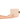 Notabag Sand│art. NB-O-SD5│opgevouwen als pouch