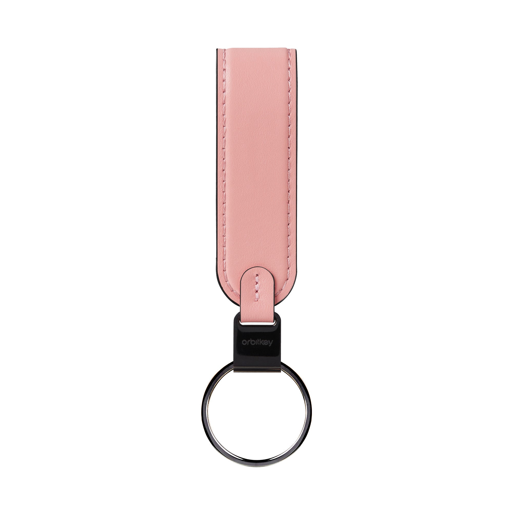 Obitkey Loop Roze│Sleutelhanger Leer│art. PLK1-CCY-101│Voorkant zonder sleutels