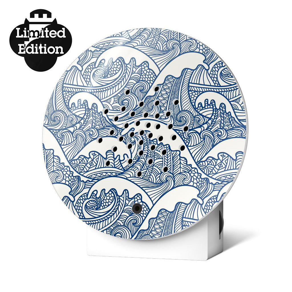 Oceanbox Limited Edition Blue Sea Art│Relaxound│art. 11OBX0301012│voorkant met witte achtergrond