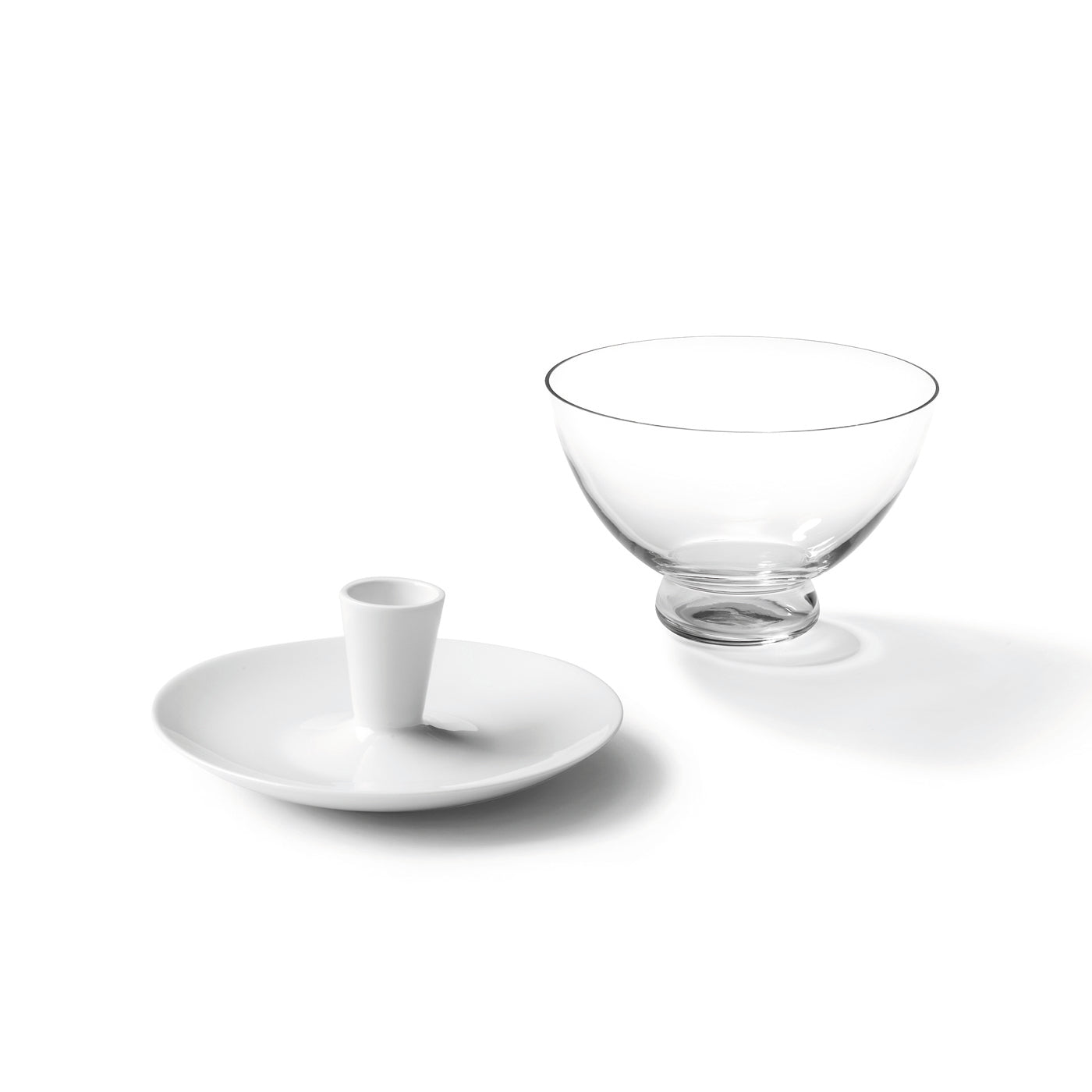 Olive Dish Willem Noyons│Goods│Art. MN 13.02│met deksel omgekeerd naast schaal