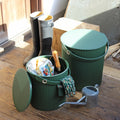Opbergemmer Omnioutil Large Groen│Hachiman│art. 234708│medium en large met tuingereedschap