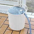 Opbergemmer Omnioutil Large Wit│Hachiman│art. 228820│met waterslang
