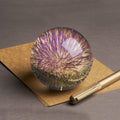 Open Thistle Paper Weight Large│Presse-Papier Distel│Hafod Grange│op losse vellen papier naast pen