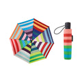 Opvouwbare Paraplu Allegra│Remember│art. RS16│geopend en opgevouwen met witte achtergrond
