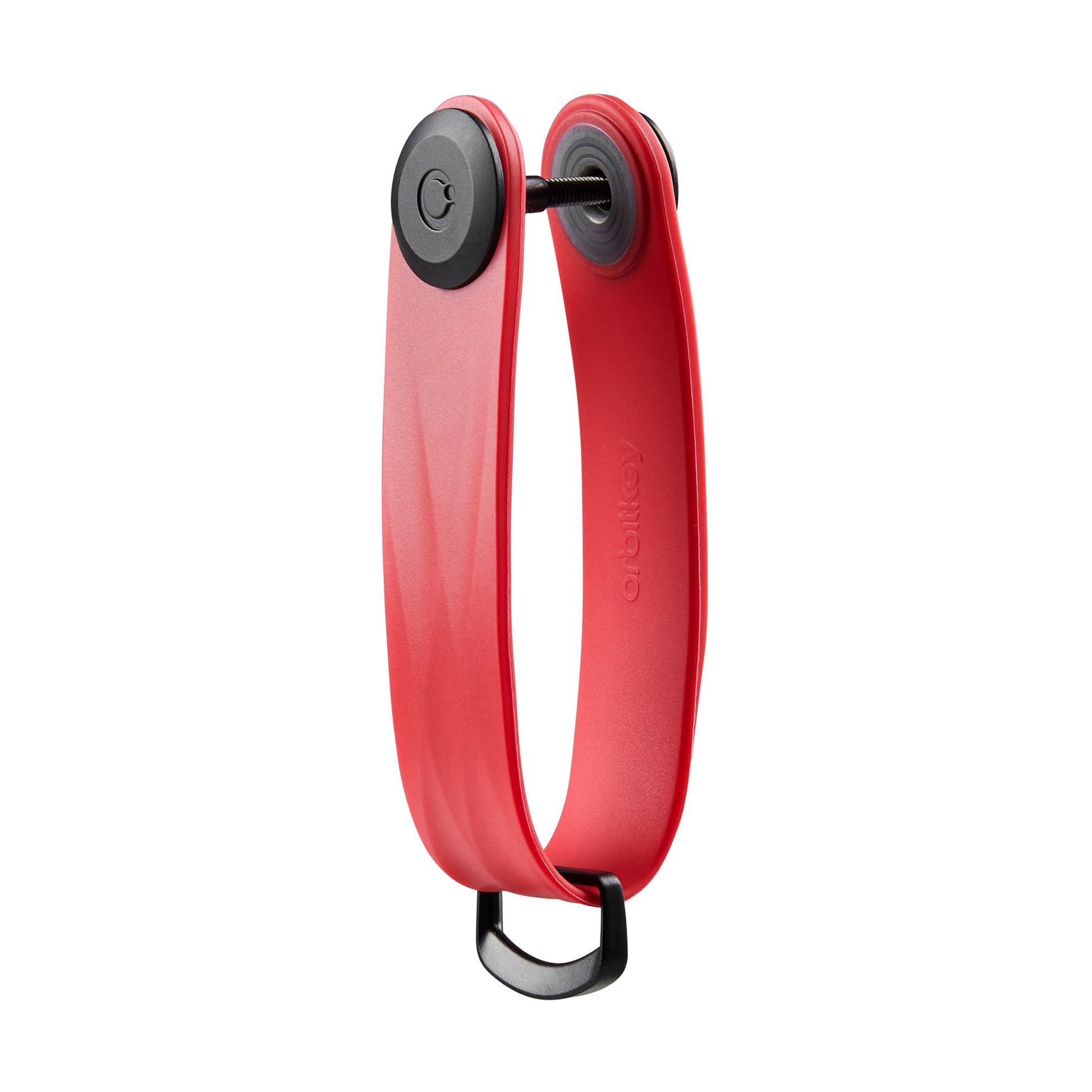 Orbitkey Active Sleutelhouder Ruby│art. KAT3-RBY-103│zijaanzicht schuin