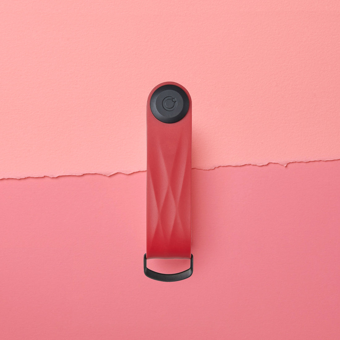 Orbitkey Active Sleutelhouder Ruby│art. KAT3-RBY-103│zijaanzicht met uitgevouwen sleutels