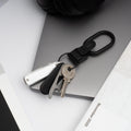 Orbitkey Clip V2 Zwart│art. CLPL-2-BKBKBK│op boek met sleutels
