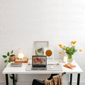 Orbitkey Desk mat Large Stone│Buro Organiser│art. DKMT-LG1-STGY│buro met bloemen en axxessoires en onderlegger