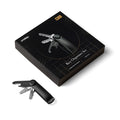 Orbitkey Gift Set Hybrid + Multitool Black│art. GHL3-BLK-201│sleutelhouder opengevouwen naast doos