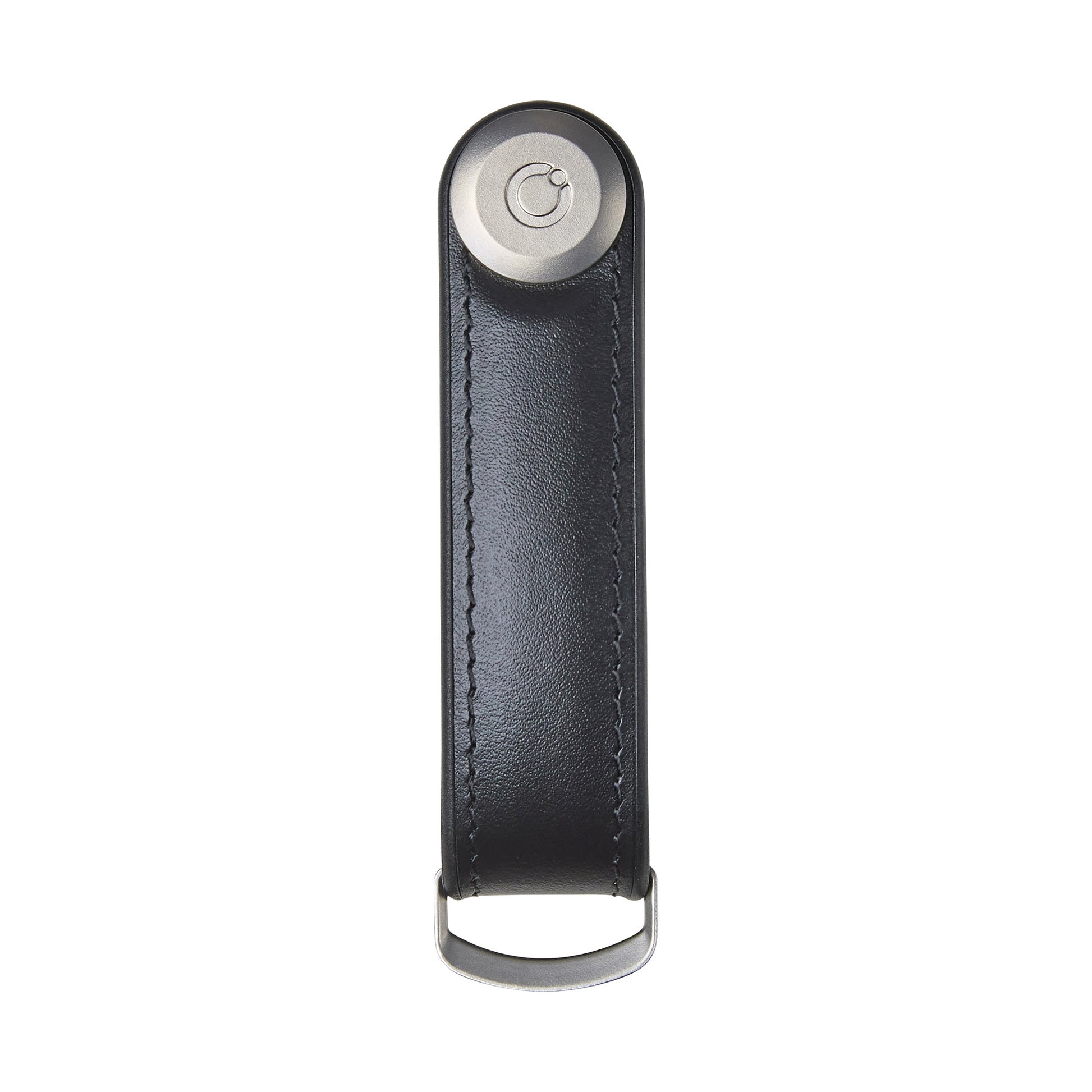 Orbitkey Sleutelhouder Hybrid leather Black│art. KHL3-BLK-111│vooraanzicht