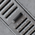 Orbitkey Sleutelhouder Hybrid leather Black│art. KHL3-BLK-111│op buitenafvoerplaat 
