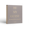 Gastenboek Geel-Beige│Printworks│art. PW00322│vooraanzicht schuin