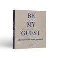 Gastenboek Blauw-Grijs│Printworks│art. PW00373│vooraanzicht schuin