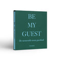 Gastenboek Lichtblauw en Groen│Printworks│art. PW00374│vooraanzicht schuin