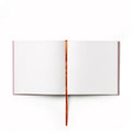 Gastenboek Roze - Roestbruin│Printworks│art. PW00375│opengeslagen me tblanco pagina's