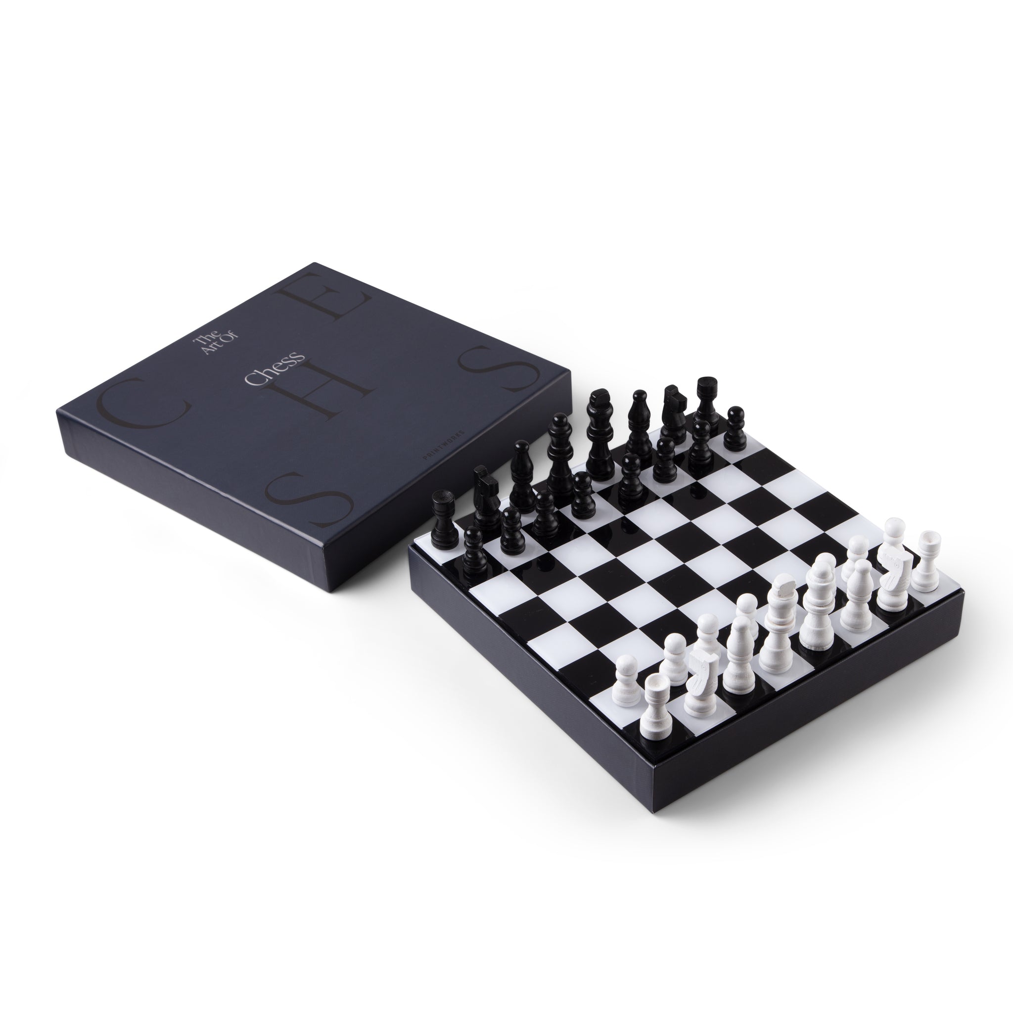 The Art of Chess Schaakspel│Printworks│art. PW00531│Uit doos met witte achtergrond