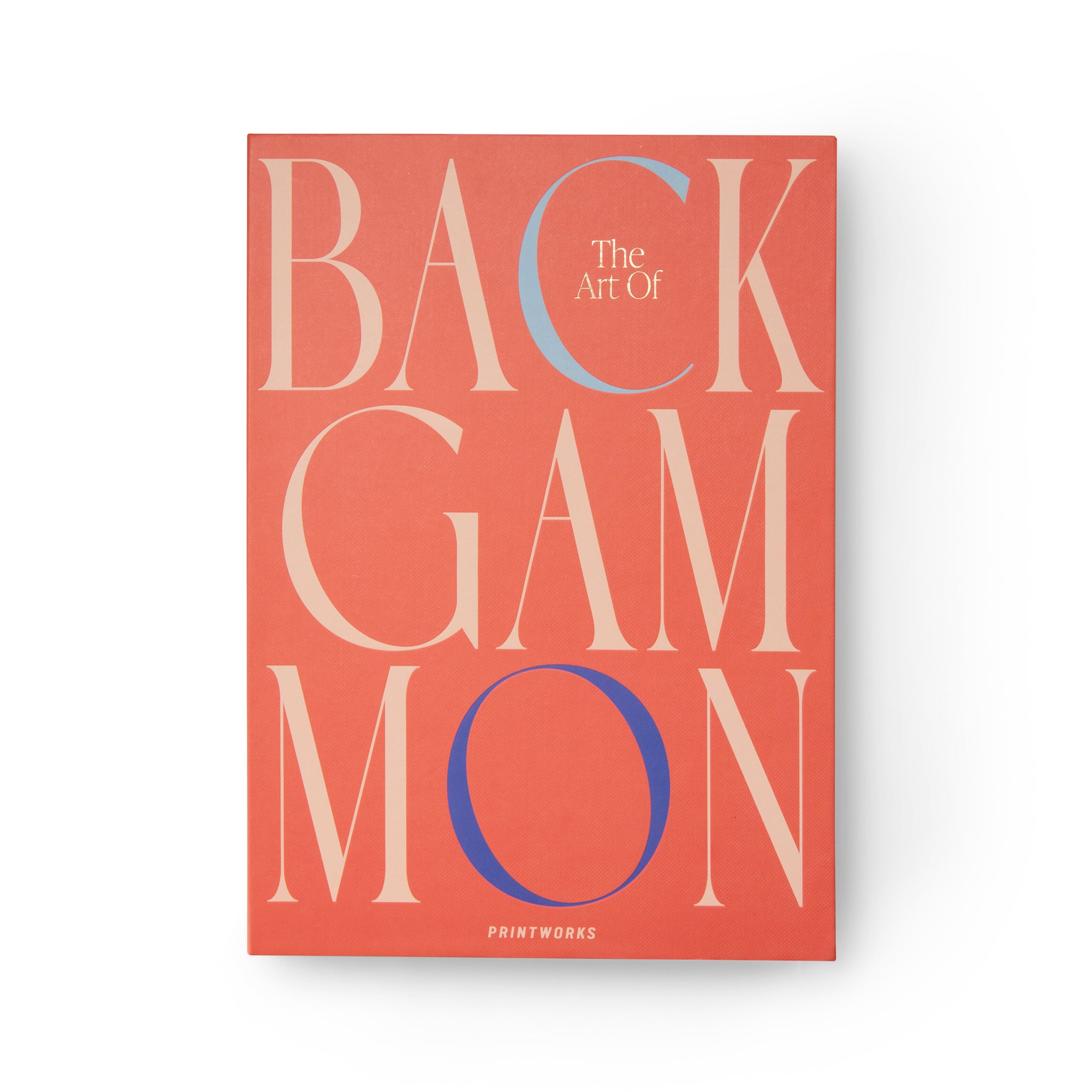 Art of Backgammon Bordspel│Printwork Classic│art. PW00544│gesloten als boek voorzijde