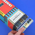 Paperscraper Cinema│Memoblok│detail onderste deel in hand