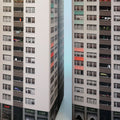 Paperscraper Plattenbau Berlin│Memoblok│twee stuks naast elkaar