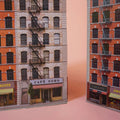 Memoblok Paperscraper Townhouse Soho│Seltmann Publishers│twee stuks naast elkaar voor- en achterkant