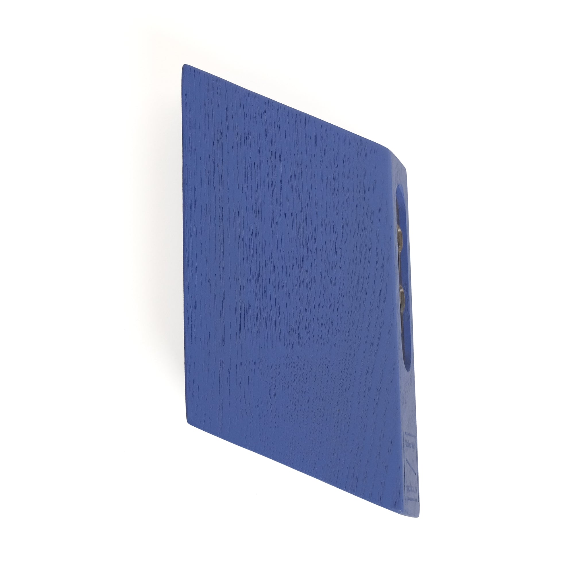 wandhaak Parallelogram Blue│Umbra Shift│art. 1004437-826│zijkant links