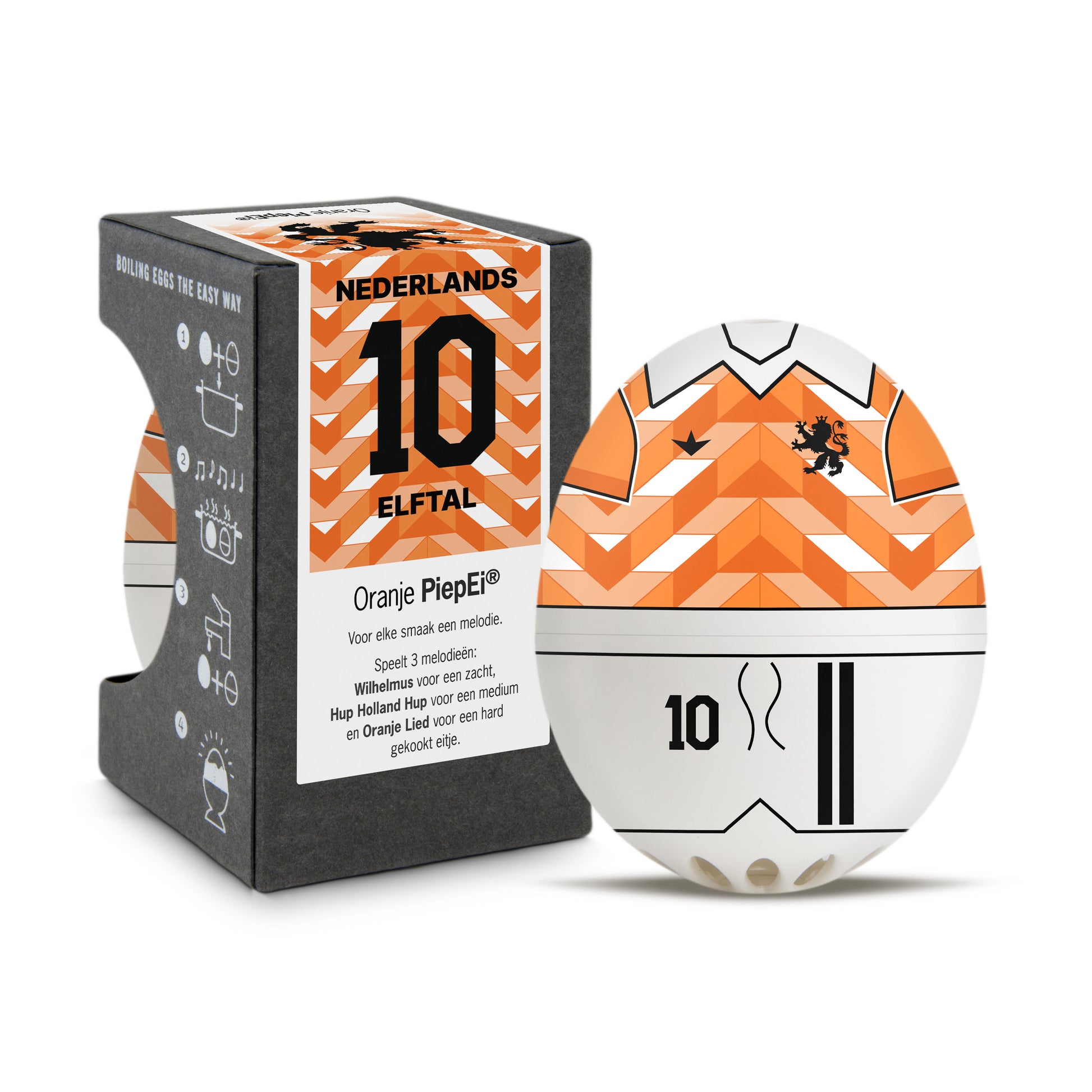 Piepei Oranje Brainstream│art. A006416│vooraanzicht naast verpakking