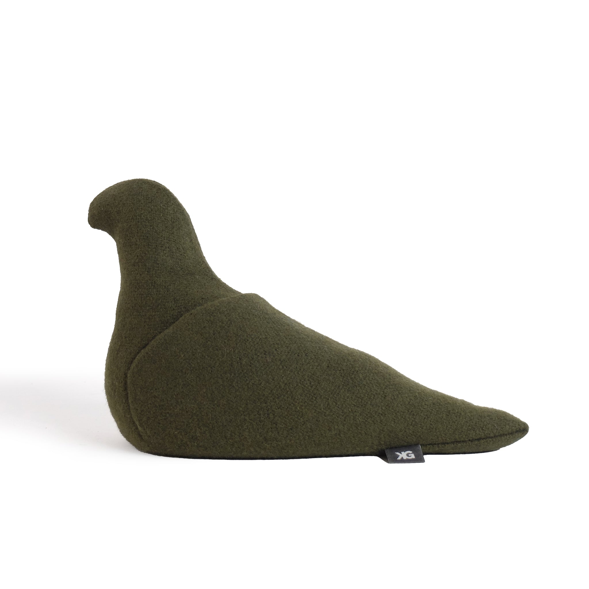 Pigeon Service Nr.17 Donkergroen Christien Meindertsma│zijaanzicht