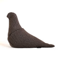 Pigeon Service stoffen duif nr.9 in beige met donkerbruin patroon, zijaanzicht