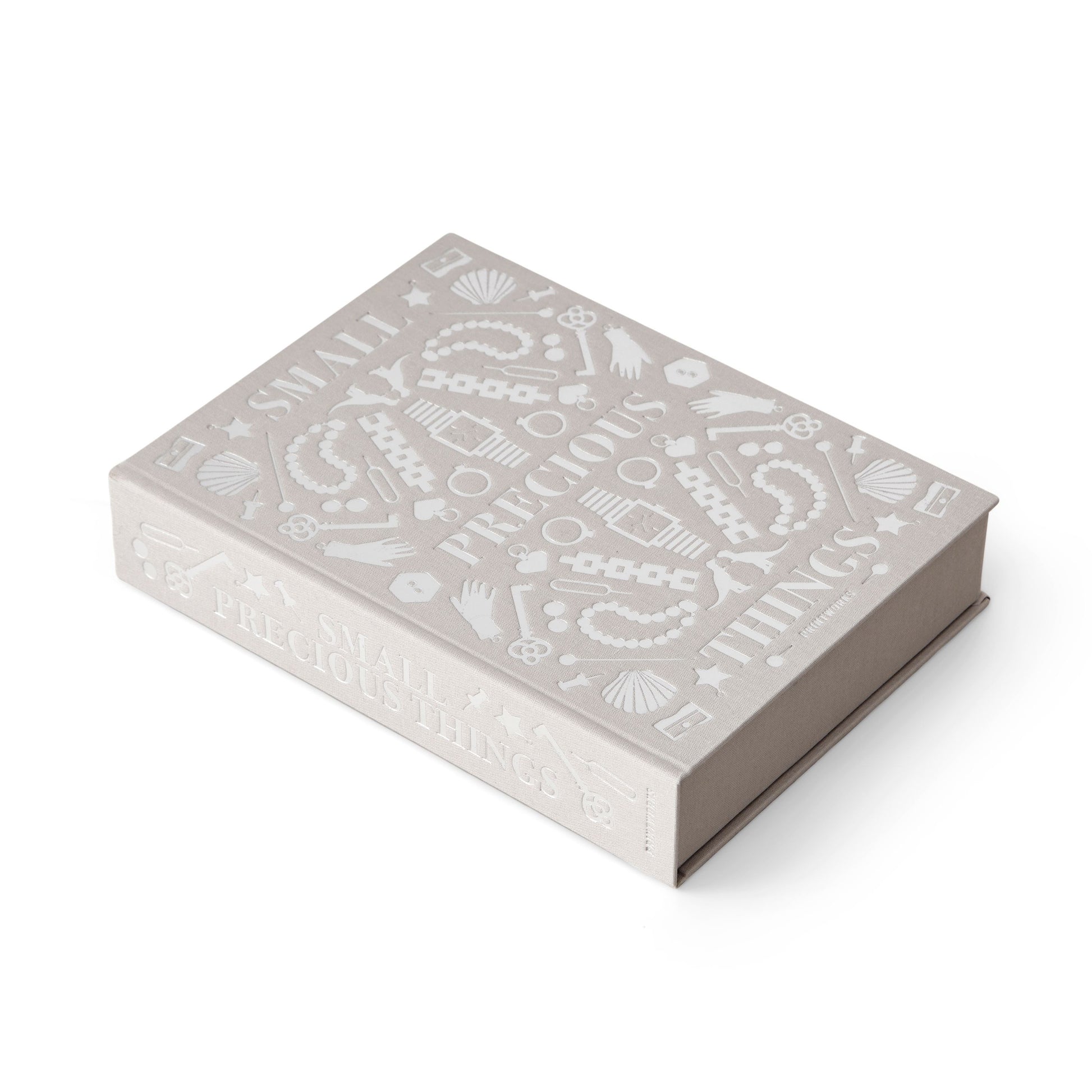 Sieradendoos Precious Things Grijs│Printworks│art. PW 00601│bovenaanzicht schuin