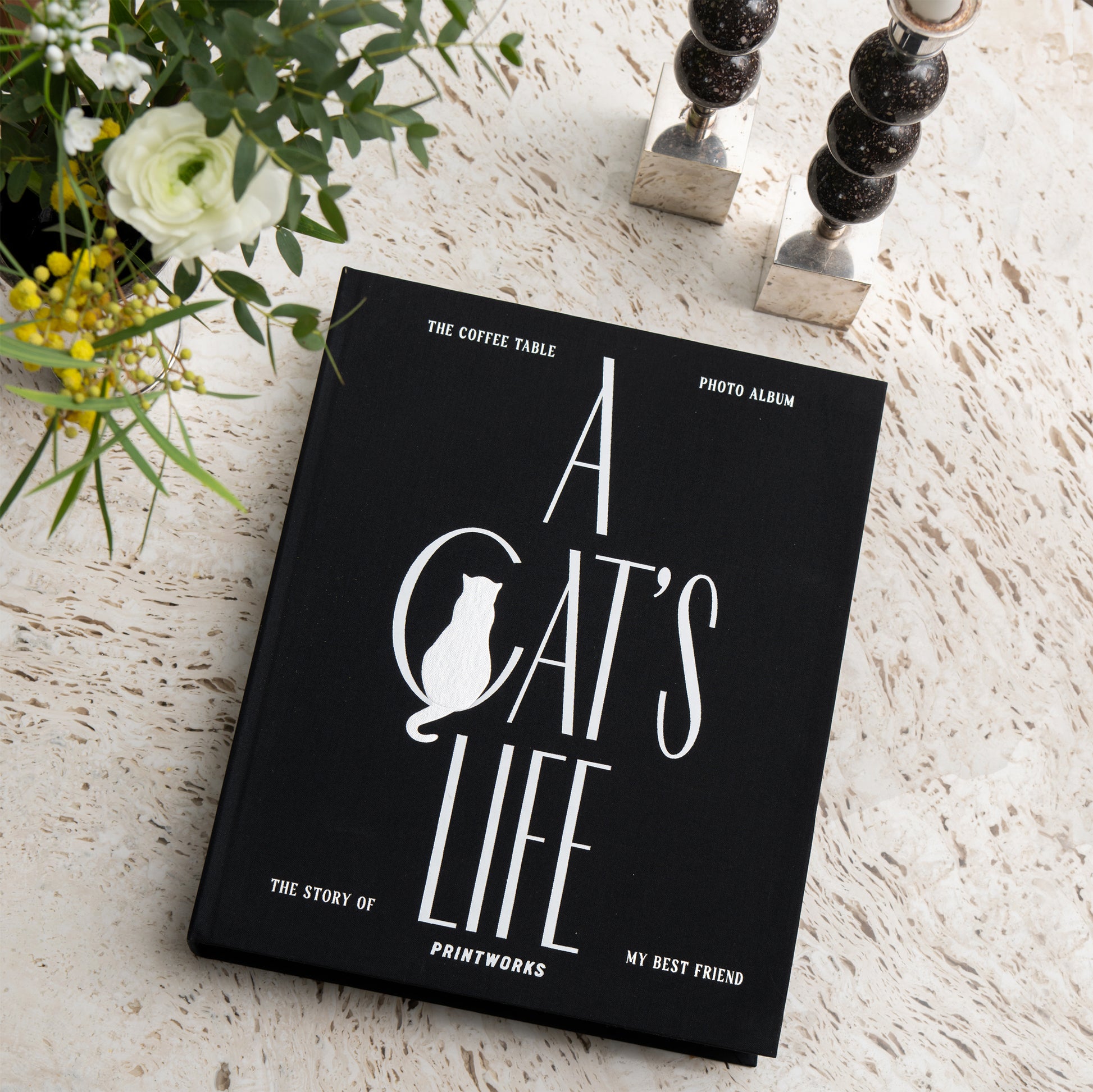 Fotoalbum A Cat's Life│art. PW00660│op tafel liggend