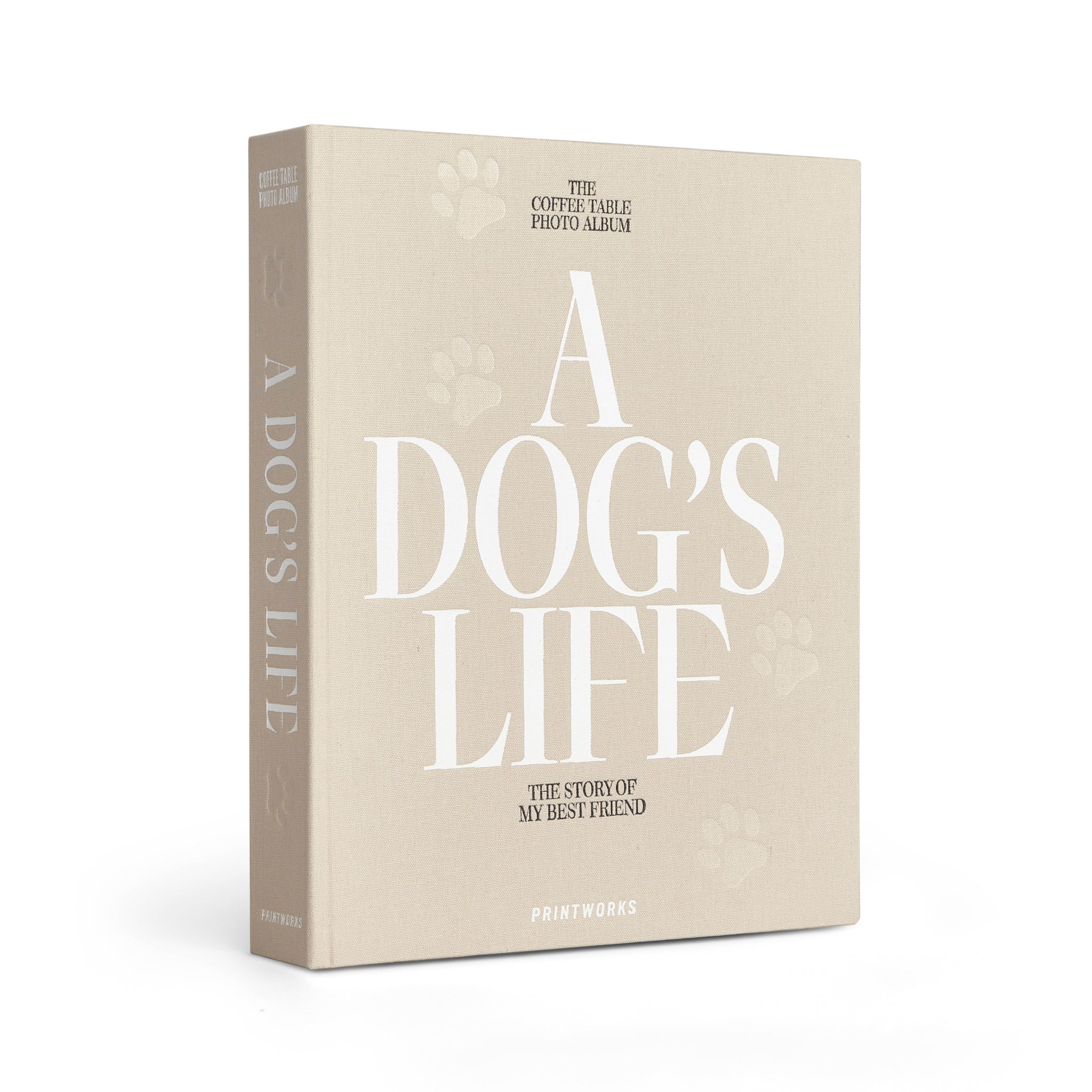 Fotoalbum Printworks Large│A Dog's Life│art. PW00621│vooraanzicht schuin met wittte achtergrond