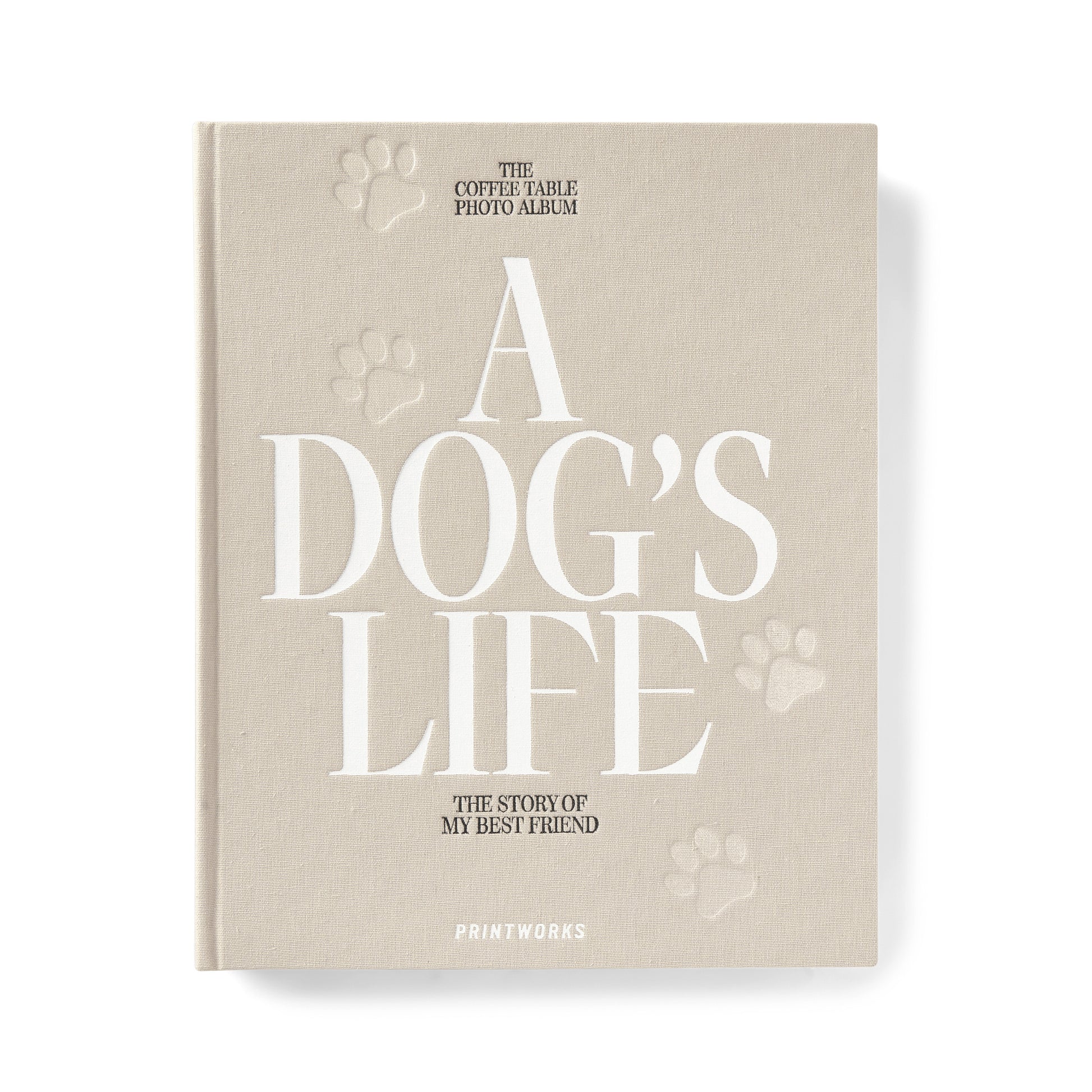 Fotoalbum Printworks Large│A Dog's Life│art. PW00621│cover bovenaanzicht