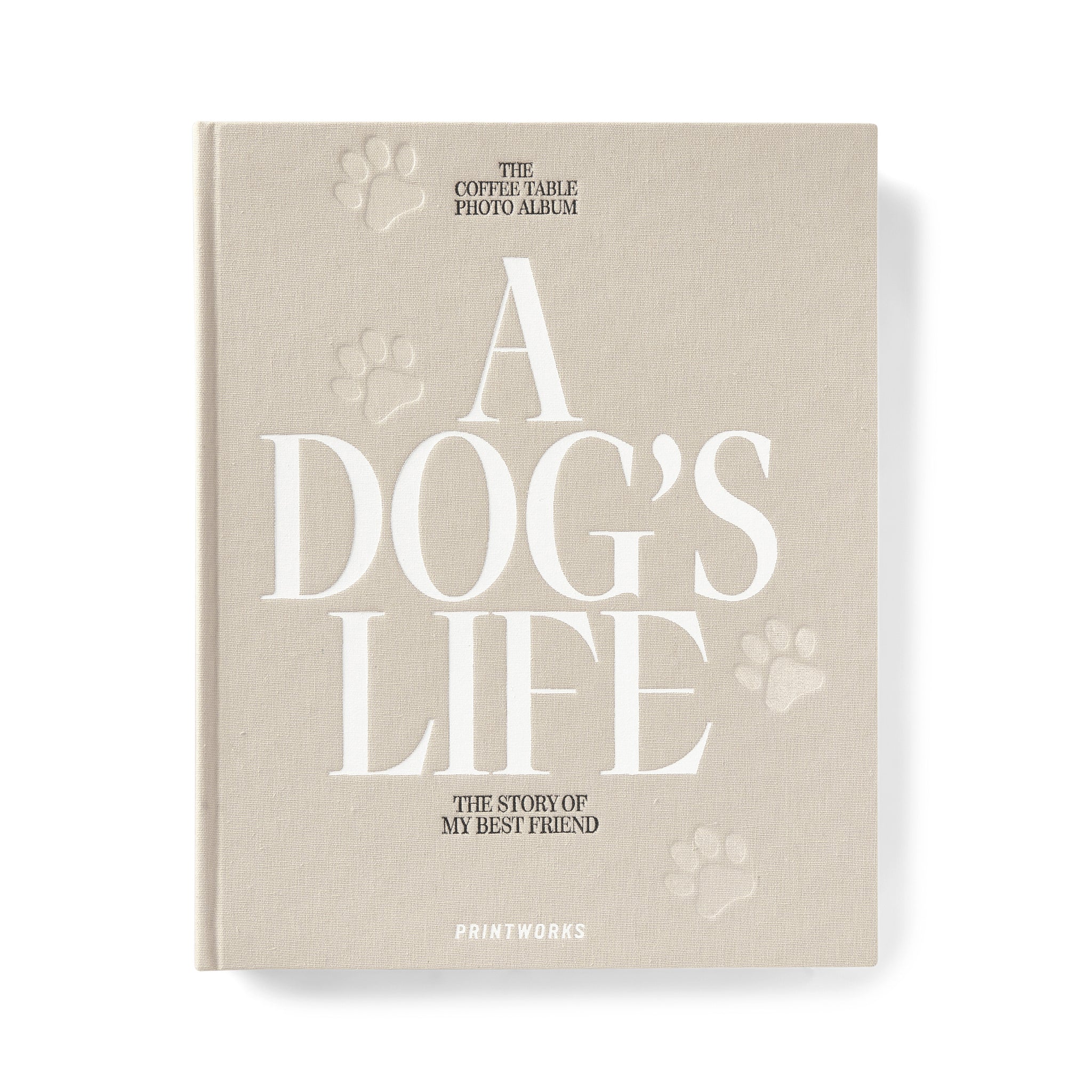 Fotoalbum Printworks Large│A Dog's Life│art. PW00621│cover bovenaanzicht