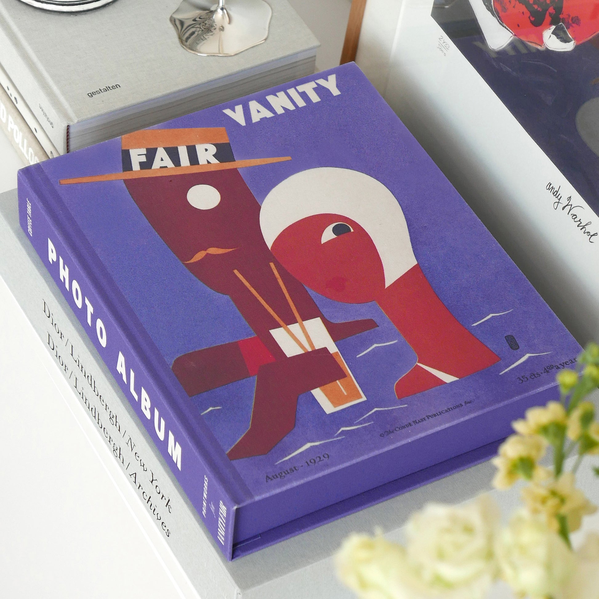 Fotoalbum Vanity Fair Cover August 1929│Printworks│art. PW00698│liggend op boek