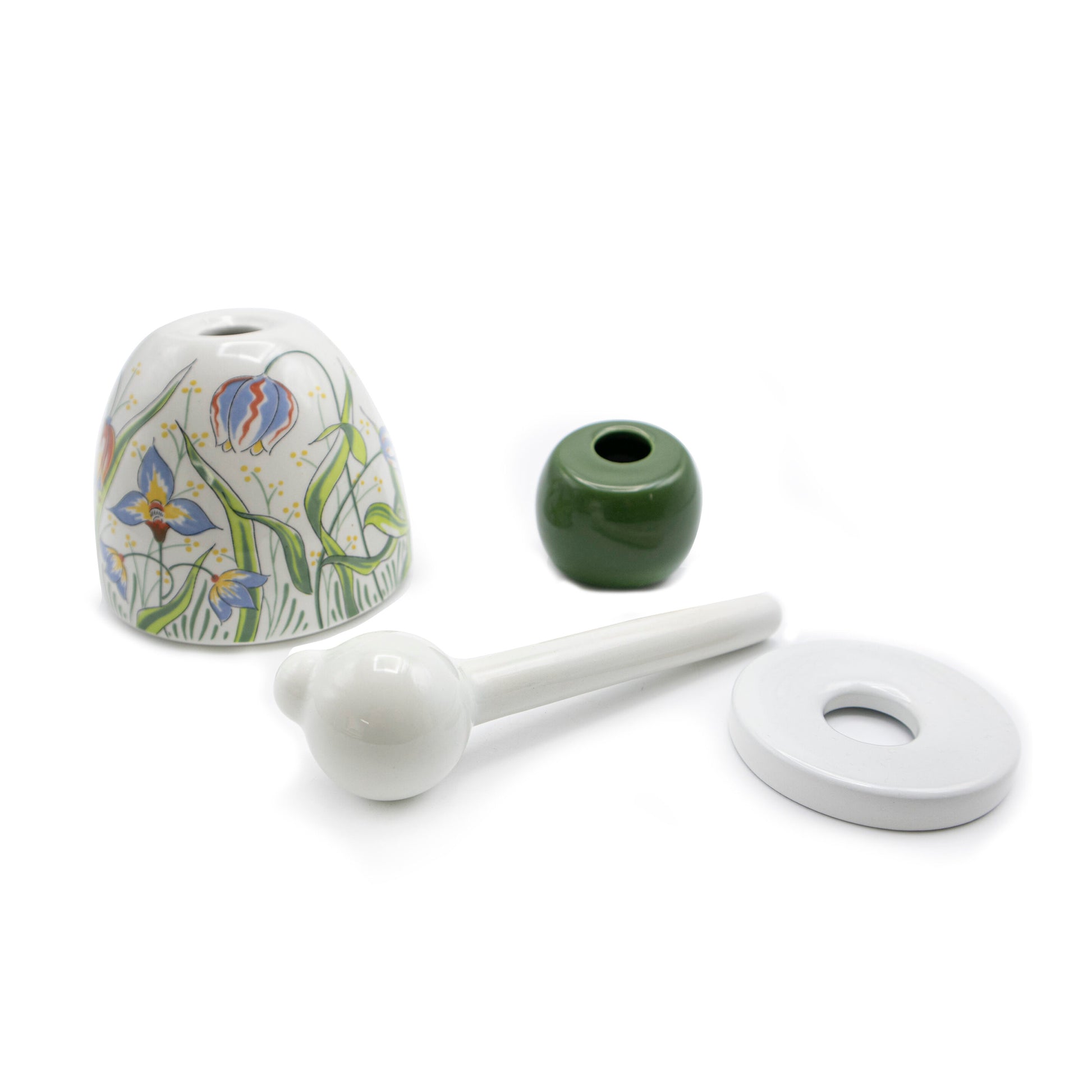 Proud Mary Wild Flower│Royal Delft│Porceleyne Fles│art. 46611000│losse onderdelen liggend