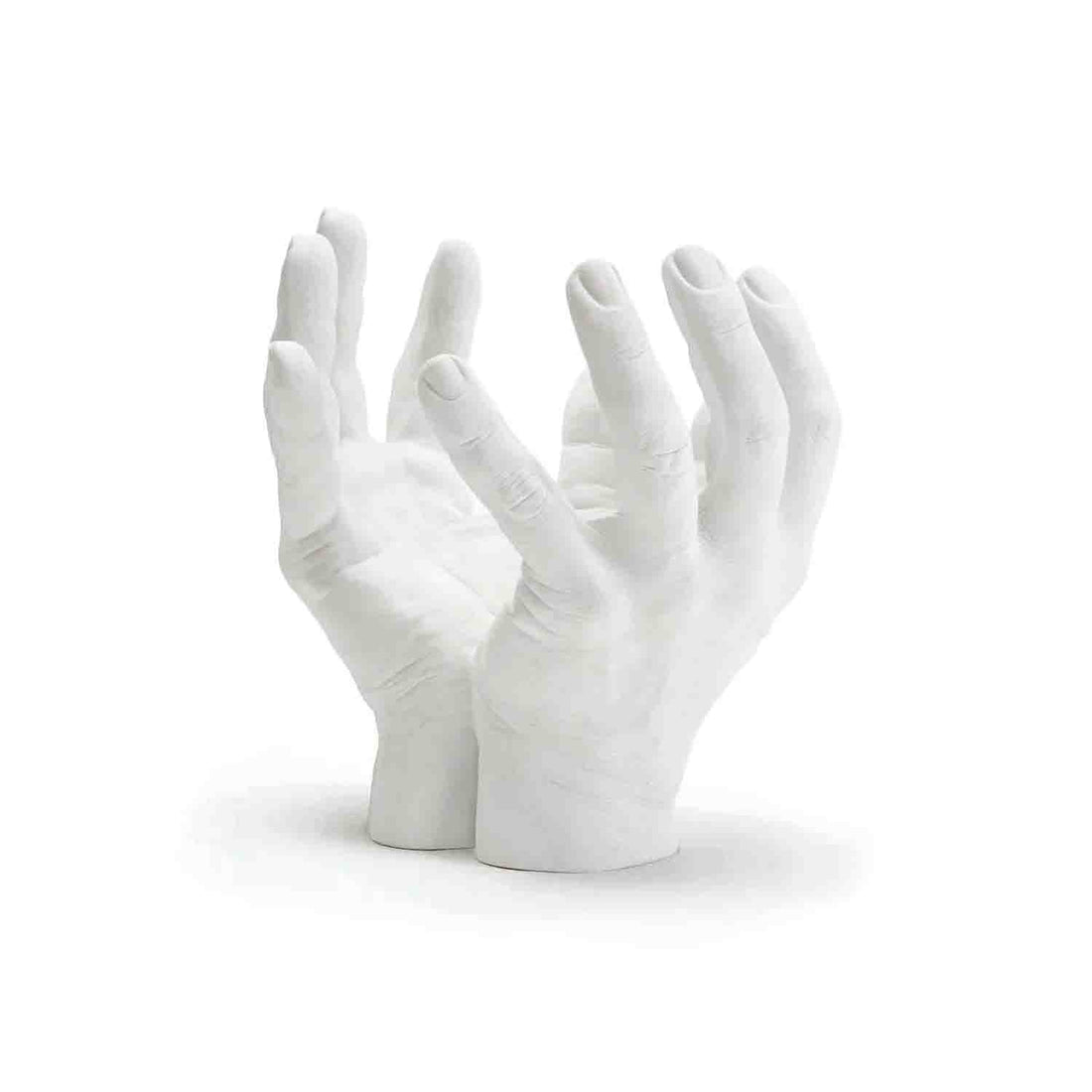 Reality Hand-Bowl│Harry Allen│Areaware│Fruitschaal in de vorm van echte handen│art. HARBHW│voorkant schuin met schaduw