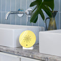 Relaxound Oceanbox Sun│Zeegeluiden│art. 11OBX0101004│in badkamer naast wasbak