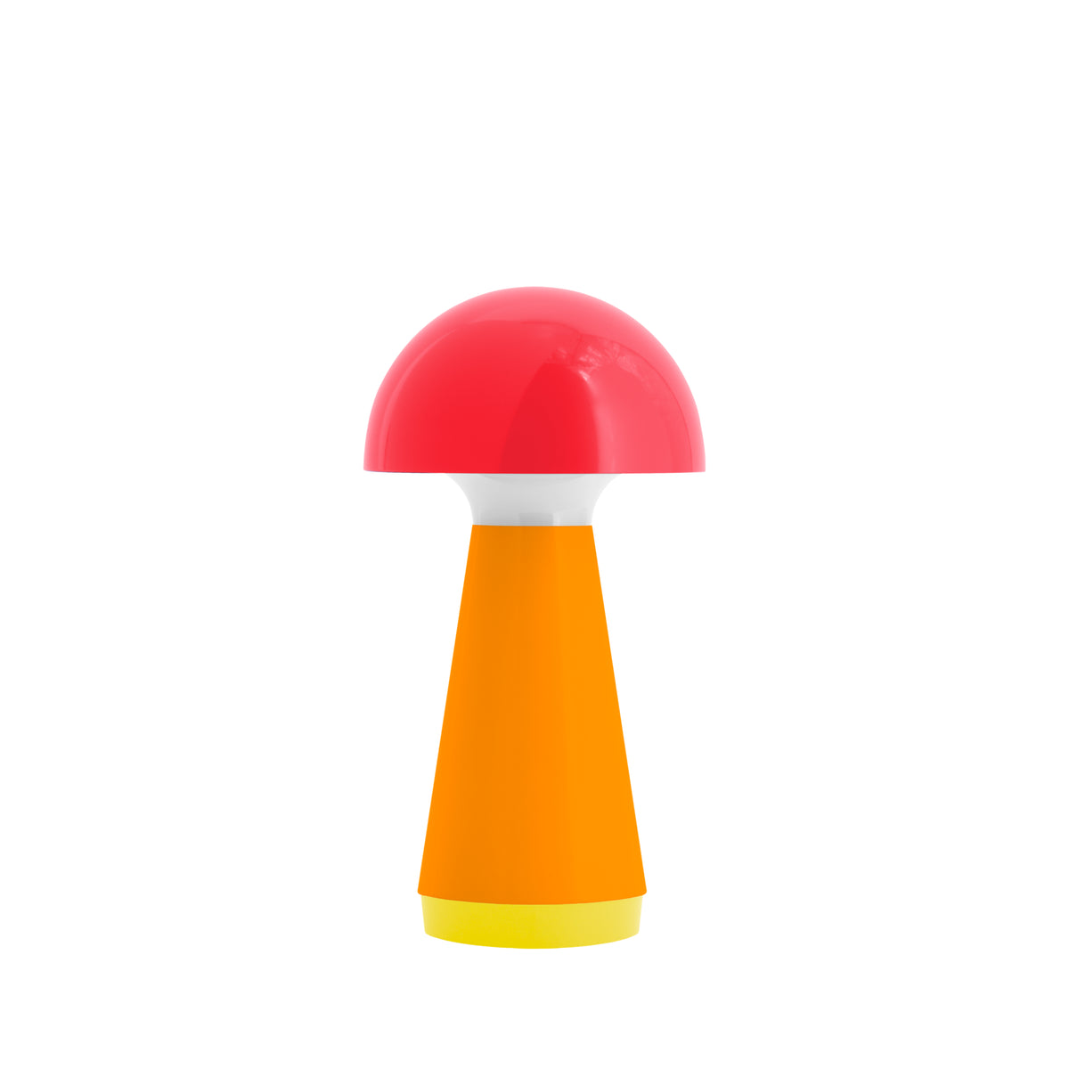 Remember Bobbi Rechargeable LED Table Lamp | Coral | art. LB33 | front view on a white background