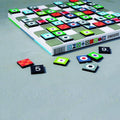 Remember Sudoku Wooden Board Game | side of the packaging with loose tiles