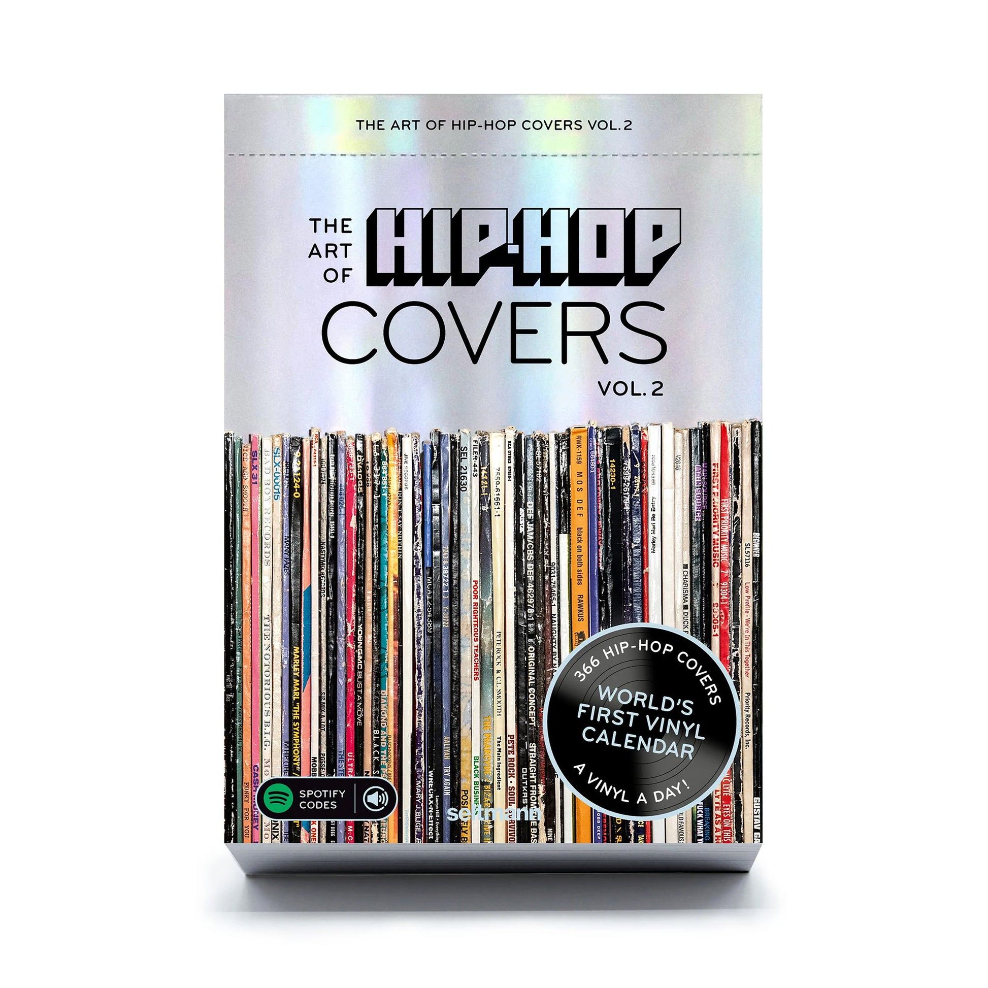 Scheurkalender the Art of Hip Hop Covers│Seltmann Publischers│vooraanzicht met witte achtergrond