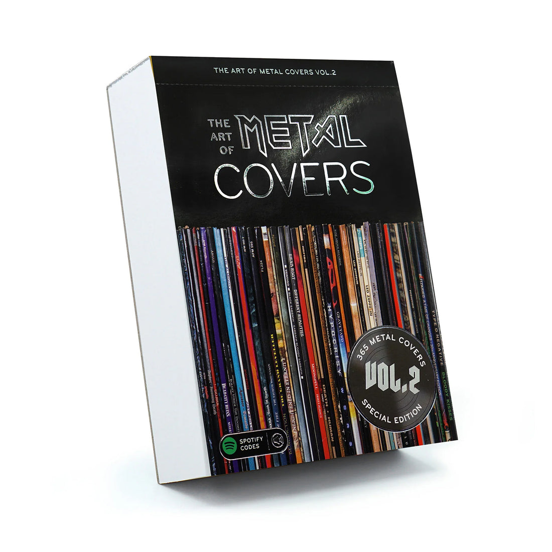 Scheurkalender The Art of metal Covers│Seltmann Publishers│vooraanzicht schuin