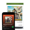 Scheurkalender The Art of reggae Covers│Platenhoezen│album Dr. Alimantado met Spotify op telefoon