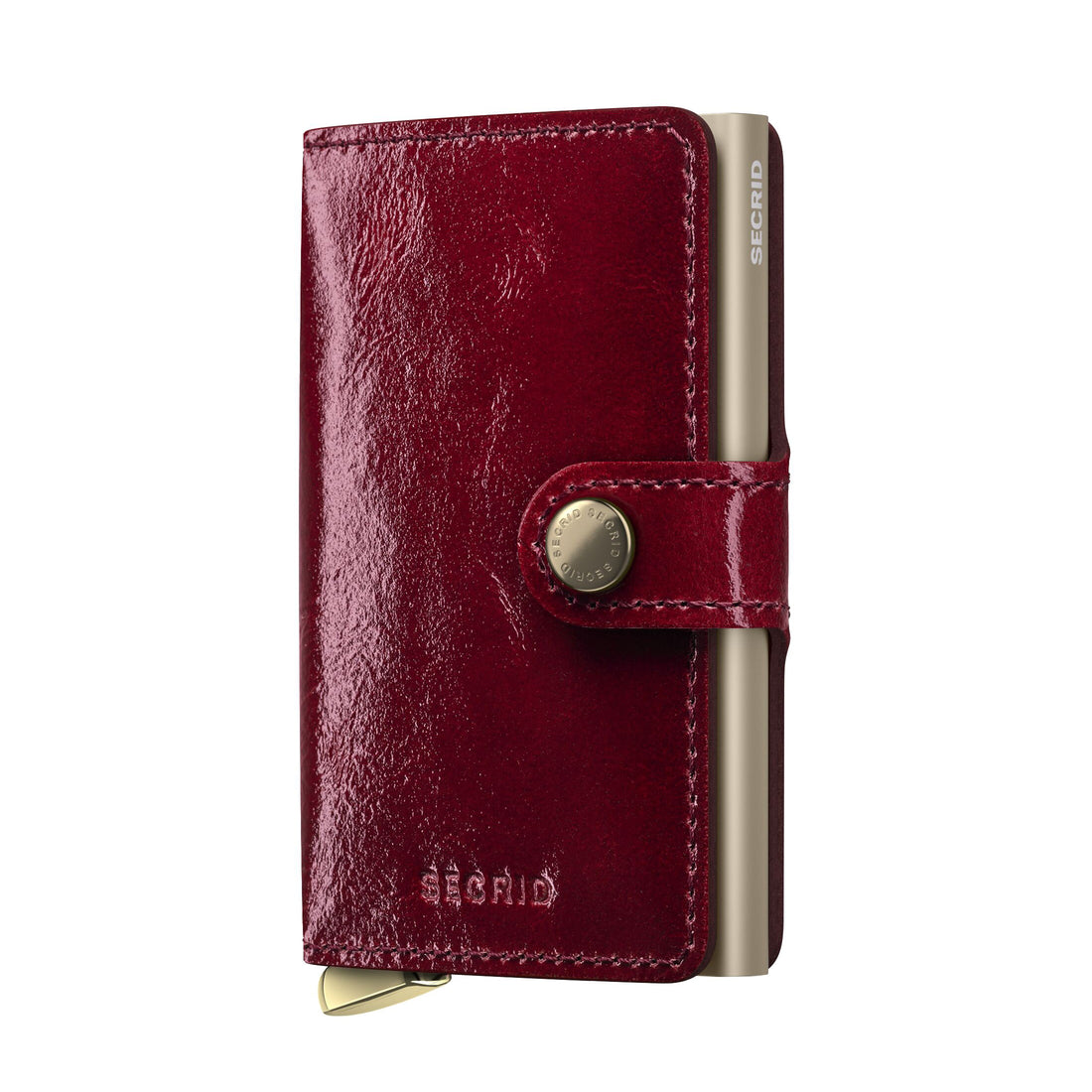 Secrid Miniwallet Naplak│art. MNA-RED│vooraanzicht schuin