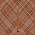 Secrid Cardprotector Laser│art. CLA-TARTAN RUST│Pasjeshouder aluminium│zijkant met motief op achtergrond