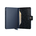 Secrid Miniwallet Giraffina│Pasjeshouder│art. MGI-BLUE│half geopend