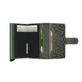 Secrid Miniwallet Hexagon│art. MHE-GREEN│geopend met contant geld