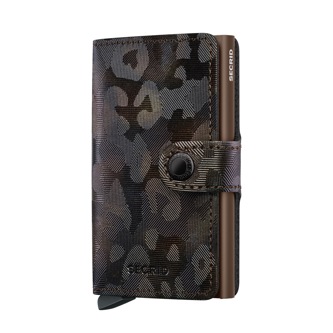 Secrid Miniwallet Jungle│art. MJU-BROWN│vooraanzicht